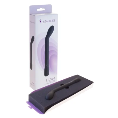 Зображення Тонкий вібратор для точки G S Pleasures Lithea Black