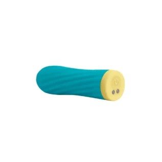 Alternative view of Віброкуля S Pleasures Bullets Twist & Shout Turquoise бірюзова