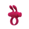 Ерекційне віброкільце S Pleasures Premium Rabbit Ring рожеве