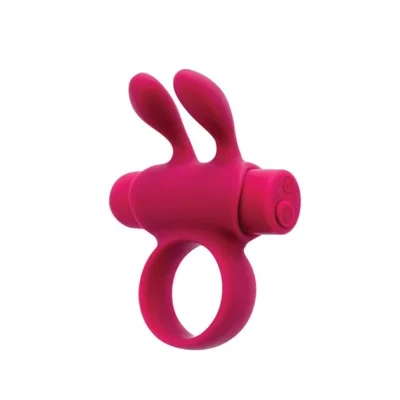 Ерекційне віброкільце S Pleasures Premium Rabbit Ring рожеве