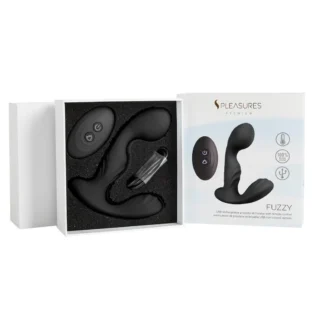 Вібромасажер простати S Pleasures Premium FUZZY чорний 9 Вібромасажер простати S Pleasures Premium FUZZY чорний - Зображення 3