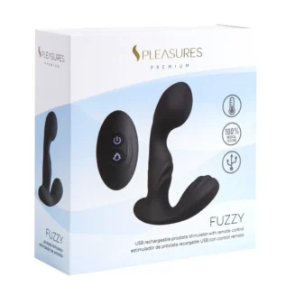 Вібромасажер простати S Pleasures Premium FUZZY чорний 11 Вібромасажер простати S Pleasures Premium FUZZY чорний - Зображення 5