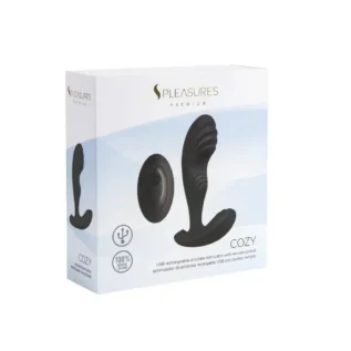 Вібромасажер простати S Pleasures Premium Cozy чорний 11 Вібромасажер простати S Pleasures Premium Cozy чорний - Зображення 5