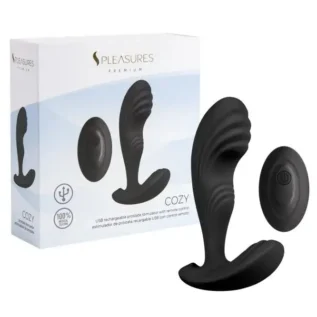 Вібромасажер простати S Pleasures Premium Cozy чорний 10 Вібромасажер простати S Pleasures Premium Cozy чорний - Зображення 4