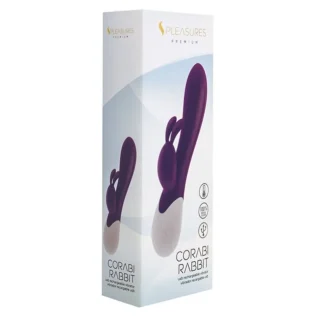 Зображення Вібратор-кролик Pleasures Premium Corabi Rabbit