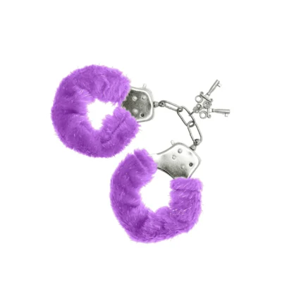 Наручники S Pleasures Furry Cuffs Purple