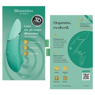 Зображення Вакуумний кліторальний стимулятор Womanizer Next Sage