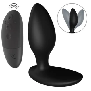 Анальна смарт-вібропробка We-Vibe Ditto+ Satin Black з пультом ДК