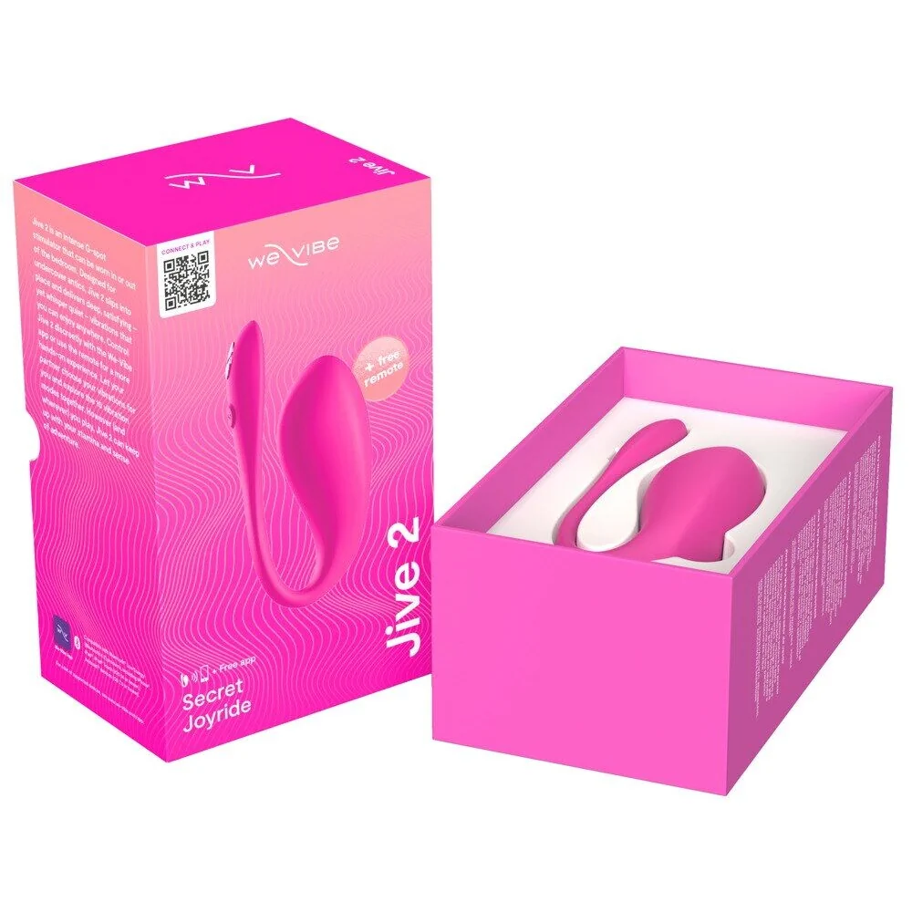 Смарт-віброяйце We-Vibe Jive 2 Electric Pink 12 Смарт-віброяйце We-Vibe Jive 2 Electric Pink - Зображення 10