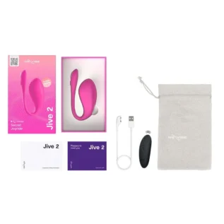 Смарт-віброяйце We-Vibe Jive 2 Electric Pink 25 Смарт-віброяйце We-Vibe Jive 2 Electric Pink - Зображення 11