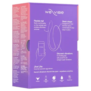 Смарт-віброяйце We-Vibe Jive Lite Purple 25 Зображення Смарт-віброяйце We-Vibe Jive Lite Purple