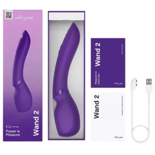 Вібромасажер We-Vibe Wand 2 Purple 16 Зображення Вібромасажер We-Vibe Wand 2 Purple