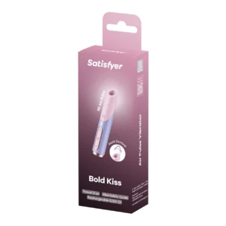 Вакуумний стимулятор Satisfyer Bold Kiss Violet 12 Зображення Вакуумний стимулятор Satisfyer Bold Kiss Violet