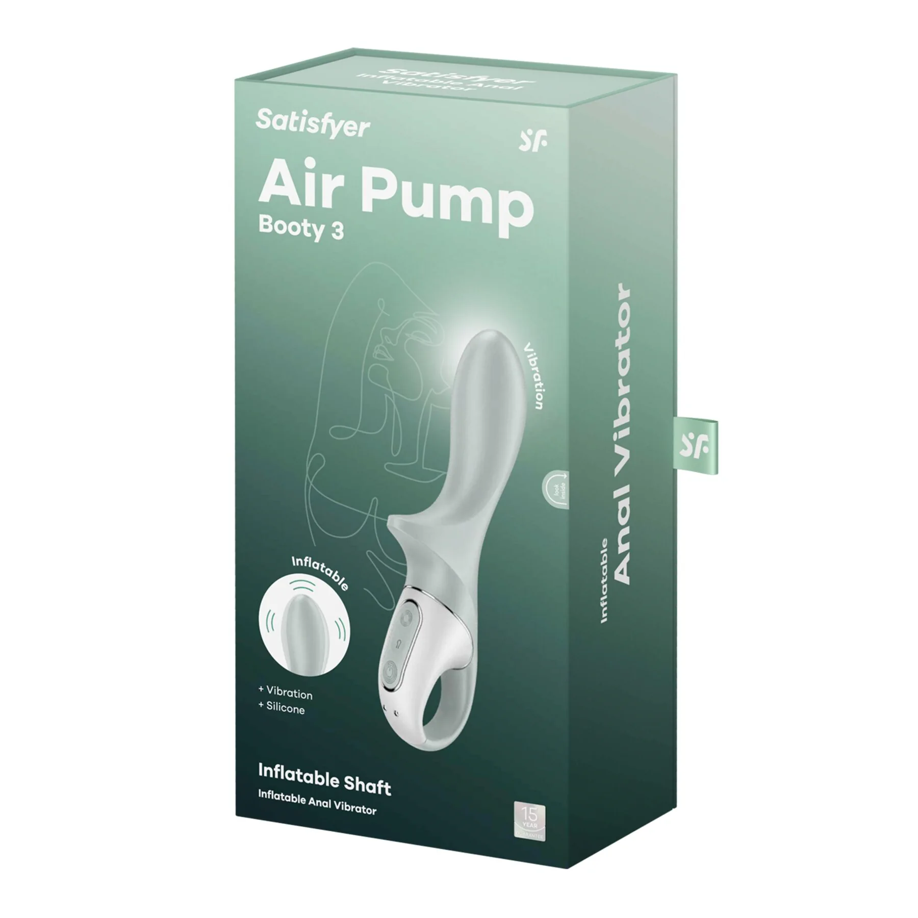 Вібратор Satisfyer Air Pump Booty 3 8 Вібратор Satisfyer Air Pump Booty 3 - Зображення 6
