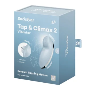 Вібростимулятор-пульсатор Satisfyer Tap & Climax 2 15 Зображення Вібростимулятор-пульсатор Satisfyer Tap & Climax 2