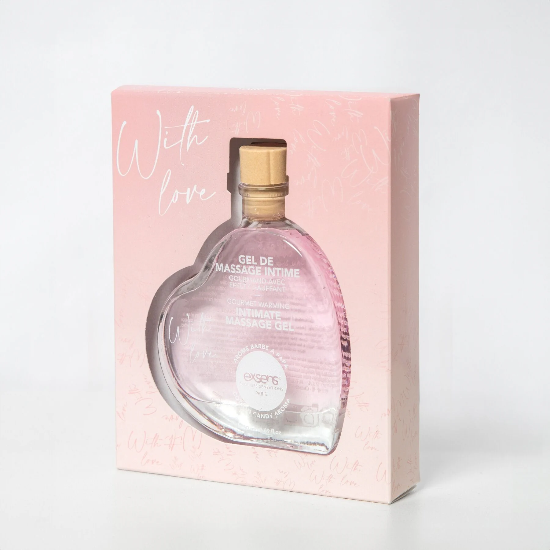 Масажний гель EXSENS With Love Cotton Candy 50 мл 4 Масажний гель EXSENS With Love Cotton Candy 50 мл - Зображення 2