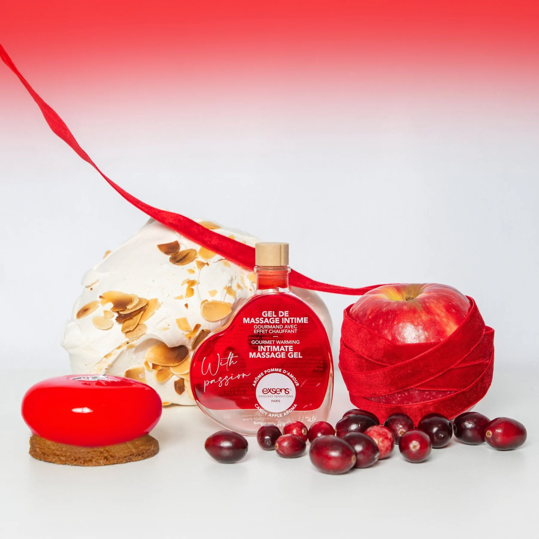 Масажний гель EXSENS With Passion Candy Apple 50 мл 5 Масажний гель EXSENS With Passion Candy Apple 50 мл - Зображення 3