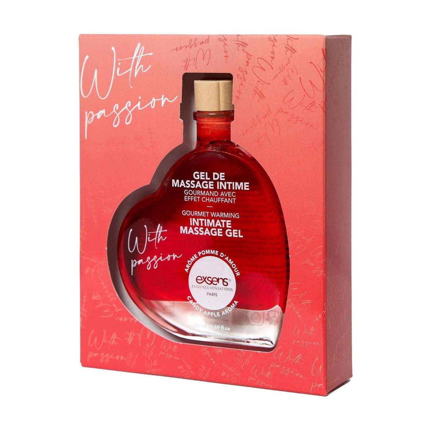 Масажний гель EXSENS With Passion Candy Apple 50 мл 3 Масажний гель EXSENS With Passion Candy Apple 50 мл