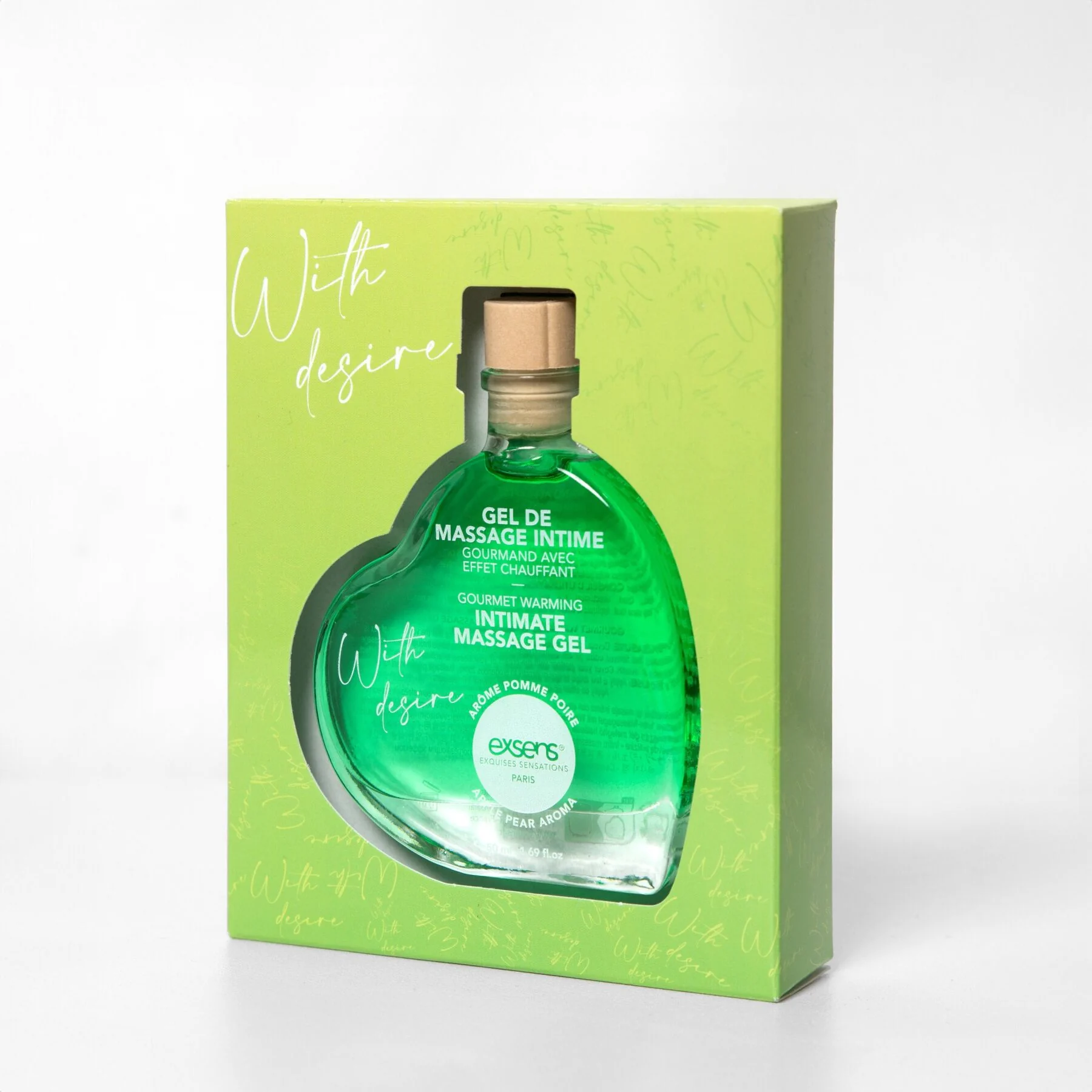Масажний гель EXSENS With Desire Apple Pear 50 мл 4 Масажний гель EXSENS With Desire Apple Pear 50 мл - Зображення 2