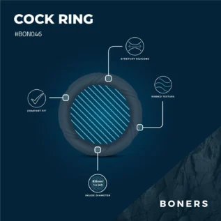 Зображення Ерекційне кільце Boners Ergo Cockring