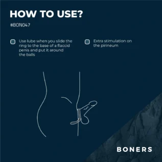 Зображення Ерекційне кільце Boners Cock ring
