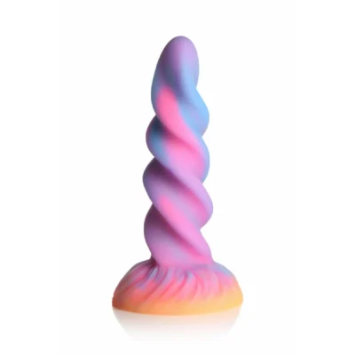 Фентезійний фалоімітатор Creature Cocks Glow-in-the-Dark Unicorn Dildo