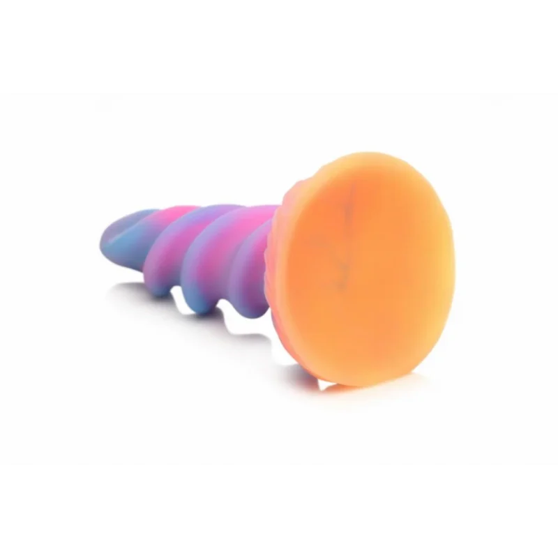 Фентезійний фалоімітатор Creature Cocks Glow-in-the-Dark Unicorn Dildo - Зображення 4