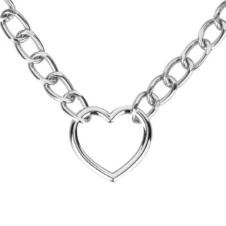 Нашийник з повідцем Bedroom Fantasies: Collar with Chain - Silver 17 Нашийник з повідцем Bedroom Fantasies: Collar with Chain - Silver - Зображення 8