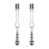 Затискачі для сосків Bedroom Fantasies: Nipple Clamps with Beaded Chain - Silver 1 Зображення Затискачі для сосків Bedroom Fantasies: Nipple Clamps with Beaded Chain - Silver