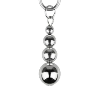 Зображення Затискачі для сосків Bedroom Fantasies: Nipple Clamps with Beaded Chain - Silver
