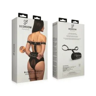 Фіксатор Bedroom Fantasies Blissfully Bound Arm Restraint Set - Black 13 Зображення Фіксатор Bedroom Fantasies Blissfully Bound Arm Restraint Set - Black