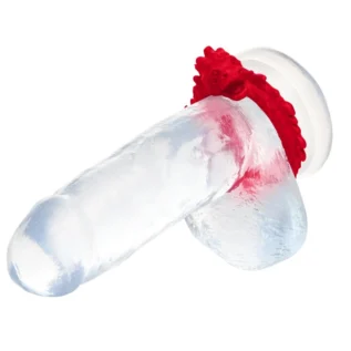 Ерекційне кільце Creature Cocks Rise of the Dragon Silicone Penis Ring - Red 15 Зображення Ерекційне кільце Creature Cocks Rise of the Dragon Silicone Penis Ring - Red