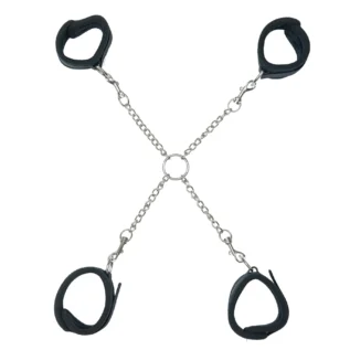Хрестовина Punishment - Hog-Tie - Black