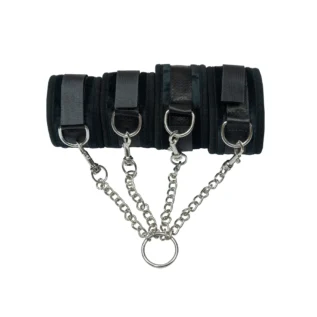 Alternative view of Хрестовина Punishment - Hog-Tie - Black