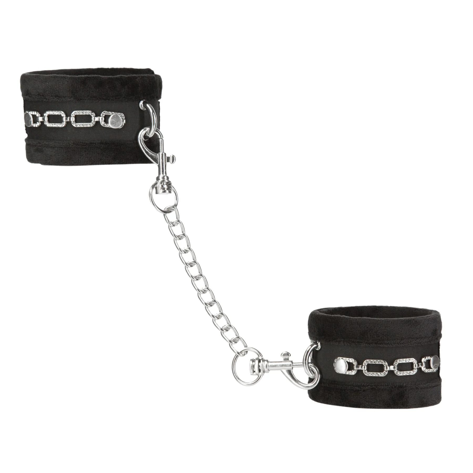 Наручники Punishment - Crystal Detail Handcuffs - Black 3 Наручники Punishment - Crystal Detail Handcuffs - Black