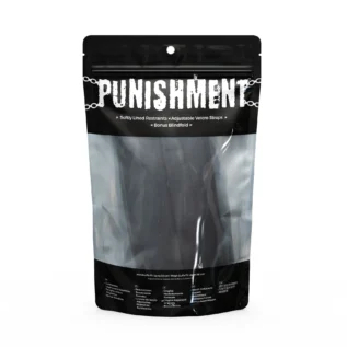 Фіксатори для руки і стегна Punishment - Thigh to Wrist Restraints - Black 9 Зображення Фіксатори для руки і стегна Punishment - Thigh to Wrist Restraints - Black