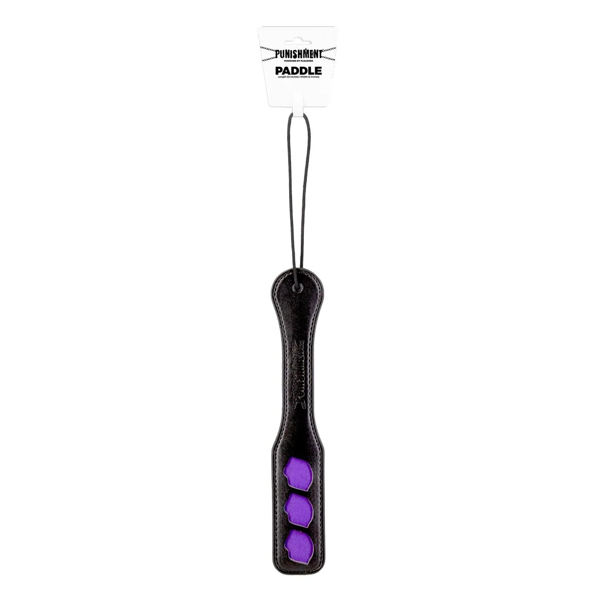 Паддл Punishment - Purple Lips Paddle - Black 6 Паддл Punishment - Purple Lips Paddle - Black - Зображення 4
