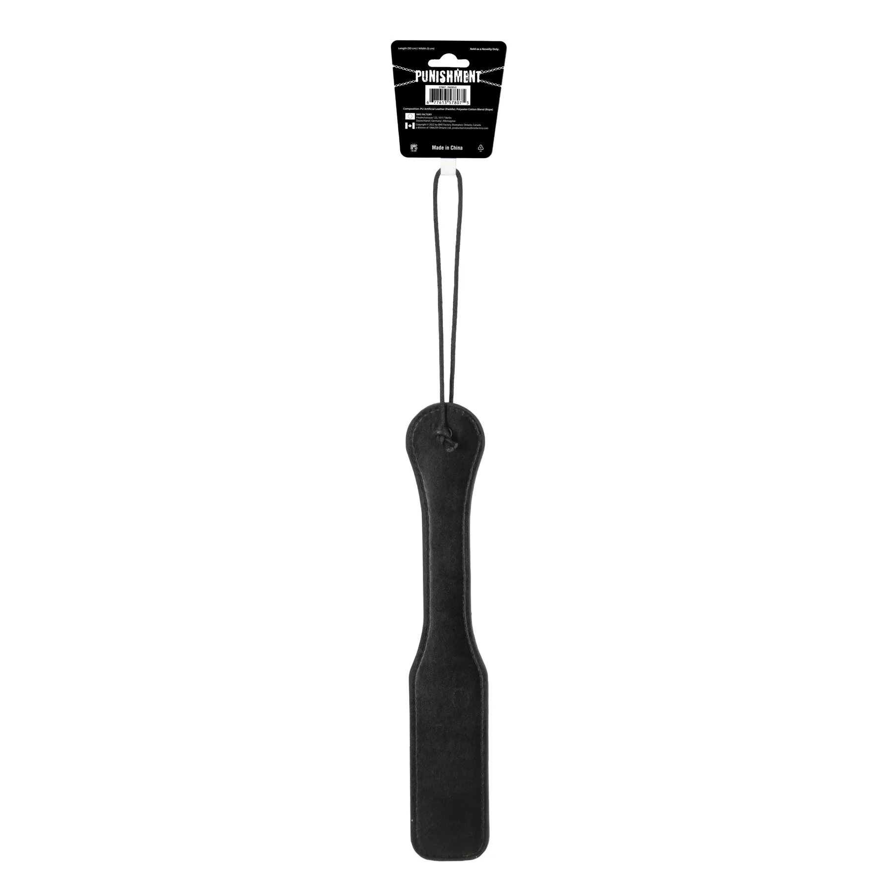 Паддл Punishment - Purple Lips Paddle - Black 5 Паддл Punishment - Purple Lips Paddle - Black - Зображення 3