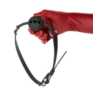 Кляп Punishment - Silicone Ball Gag - Black 11 Зображення Кляп Punishment - Silicone Ball Gag - Black