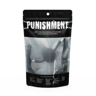 Кляп Punishment - Silicone Ball Gag - Black 13 Зображення Кляп Punishment - Silicone Ball Gag - Black
