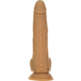 Фалоімітатор з пульсацією Naked ADDICTION Dominic 9″ Caramel 9 Зображення Фалоімітатор з пульсацією Naked ADDICTION Dominic 9″ Caramel