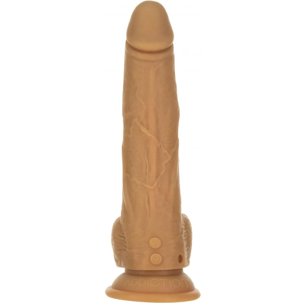 Фалоімітатор з пульсацією Naked ADDICTION Dominic 9″ Caramel 4 Фалоімітатор з пульсацією Naked ADDICTION Dominic 9″ Caramel - Зображення 2