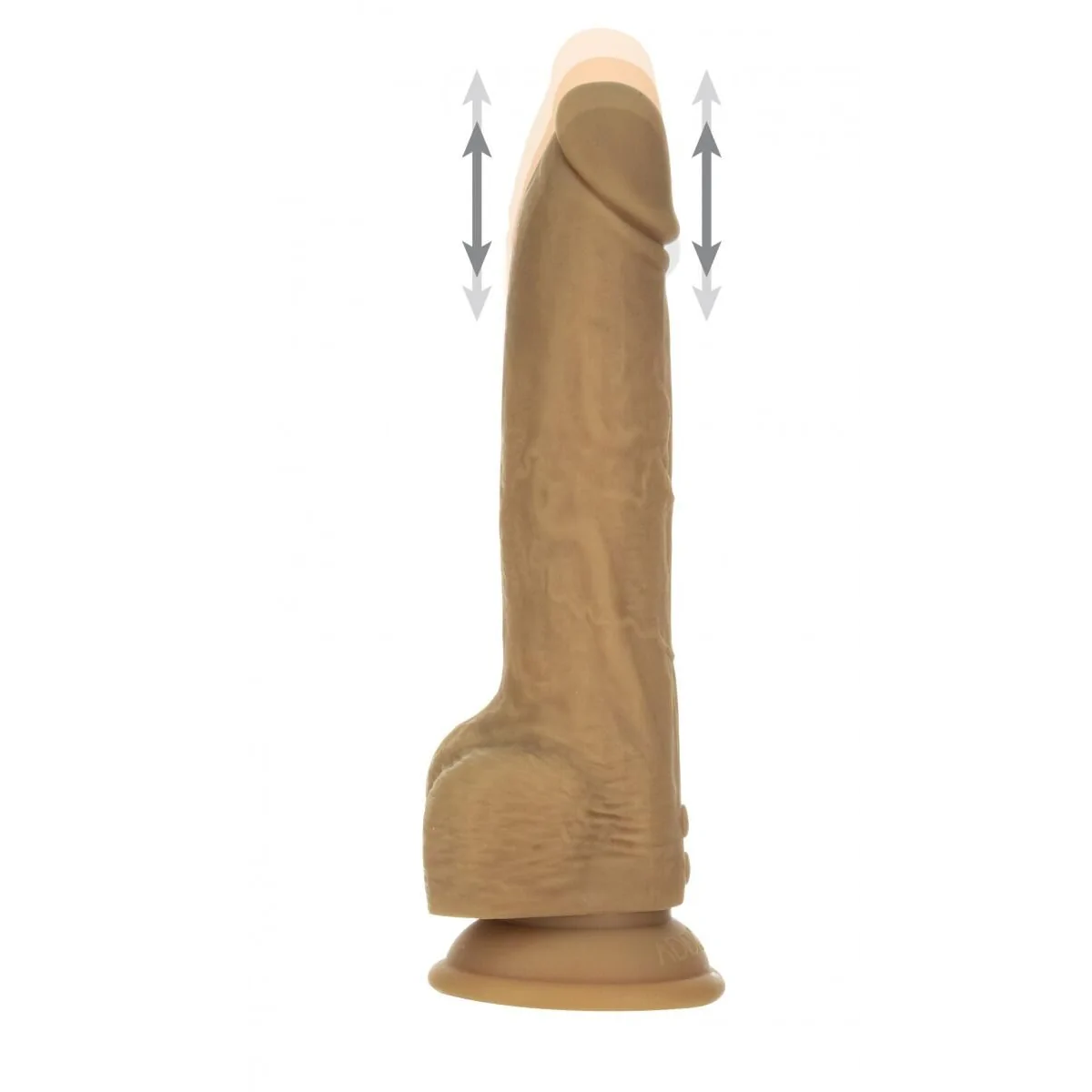 Фалоімітатор з пульсацією Naked ADDICTION Dominic 9″ Caramel 3 Фалоімітатор з пульсацією Naked ADDICTION Dominic 9″ Caramel