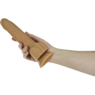 Фалоімітатор з пульсацією Naked ADDICTION Dominic 9″ Caramel 11 Зображення Фалоімітатор з пульсацією Naked ADDICTION Dominic 9″ Caramel