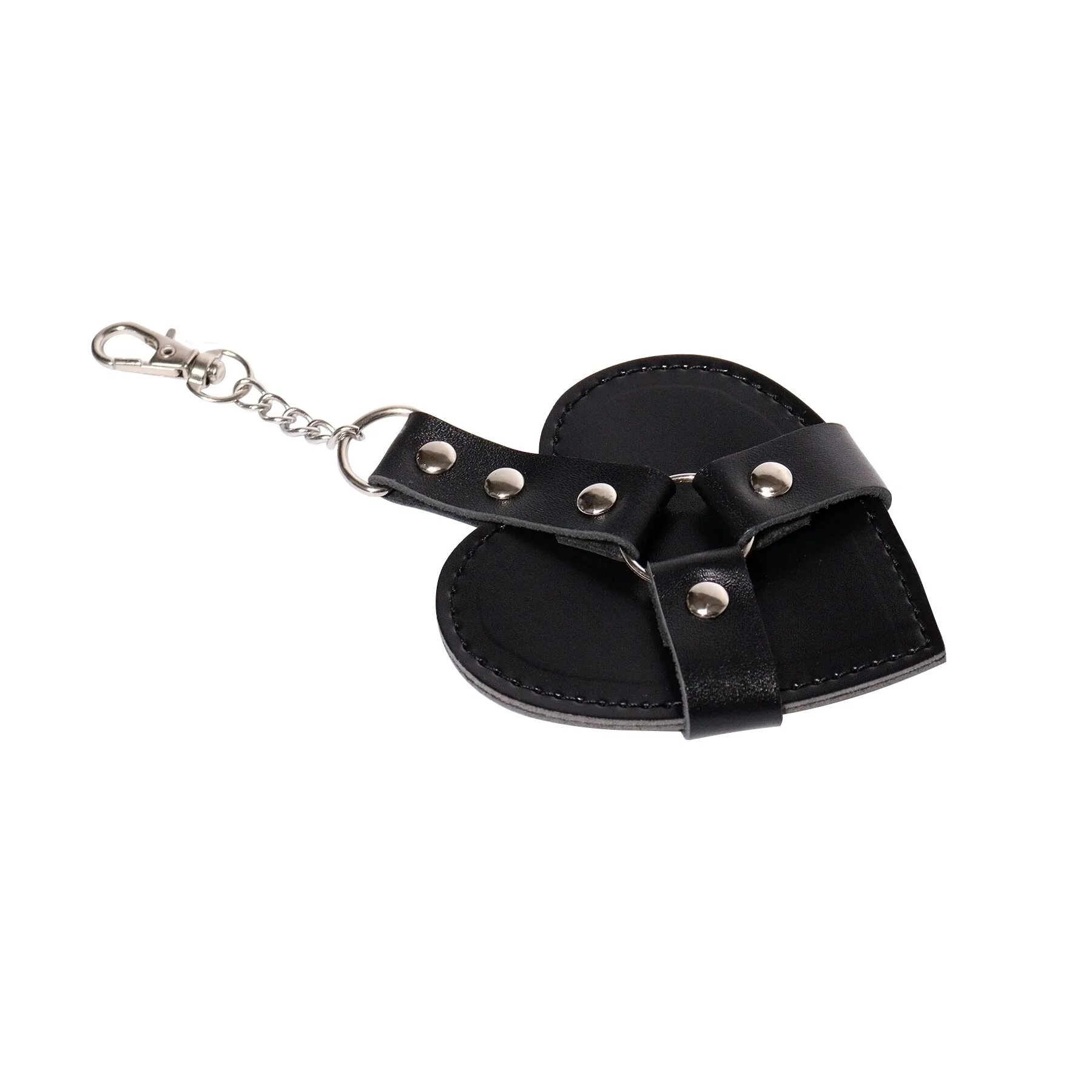 Брелок на карабіні для ключів Art of Sex Chained Heart Чорний 3 Брелок на карабіні для ключів Art of Sex Chained Heart Чорний - Зображення 2