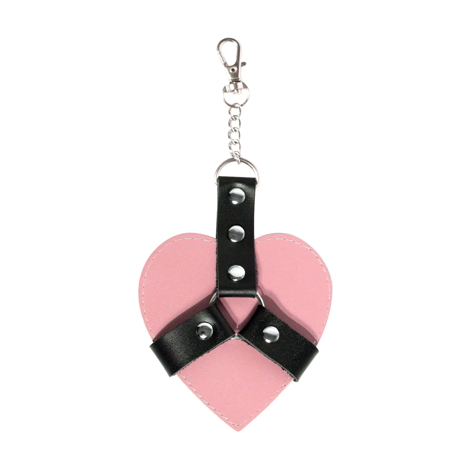 Брелок на карабіні для ключів Art of Sex Chained Heart Рожевий 3 Брелок на карабіні для ключів Art of Sex Chained Heart Рожевий
