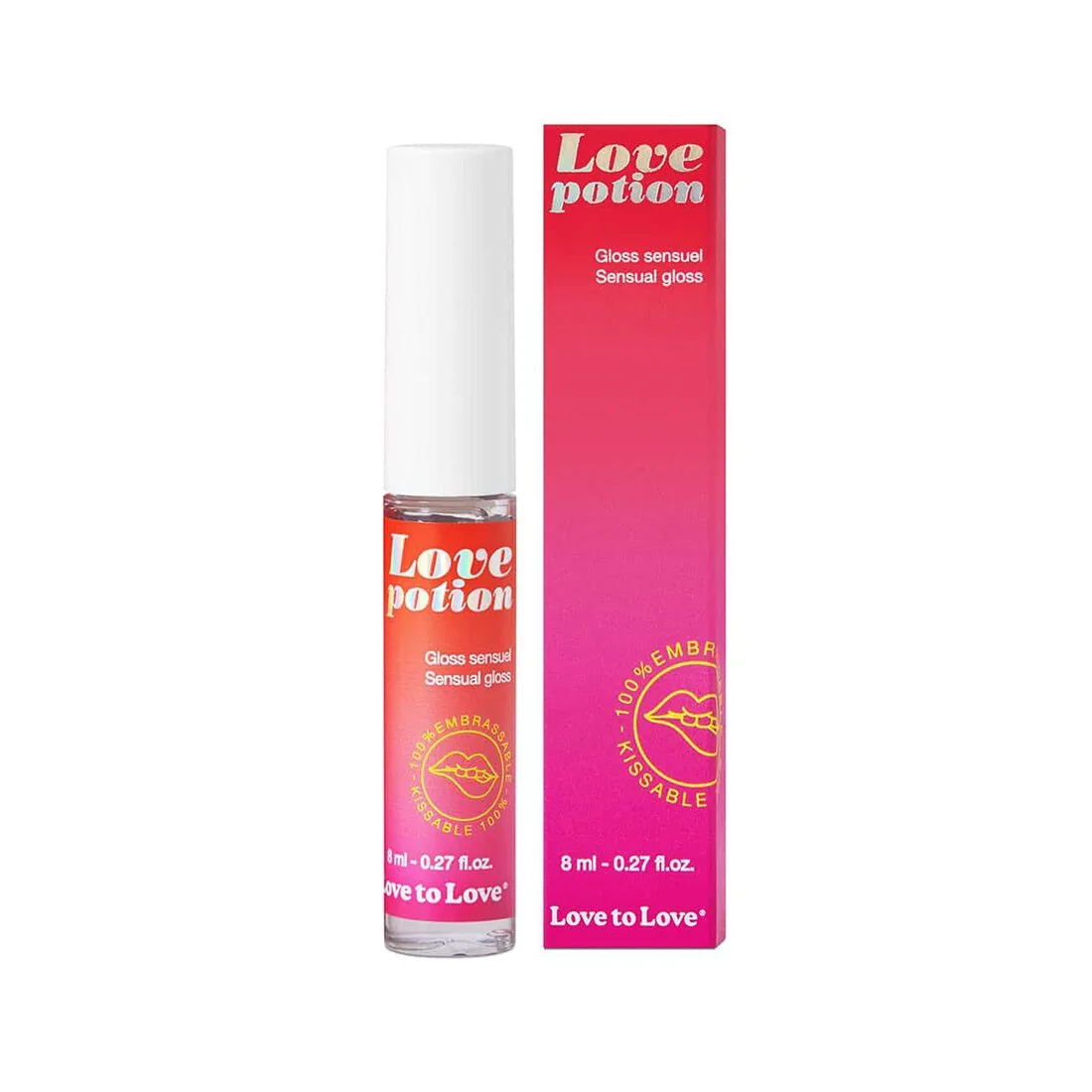 Стимулювальний блиск для губ Love To Love Love Potion - Gloss Sensuel 8 мл 3 Стимулювальний блиск для губ Love To Love Love Potion - Gloss Sensuel 8 мл