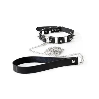 Alternative view of Бондажний набір: нашийник з повідцем, наручники та поножі Art of Sex - Cassandra