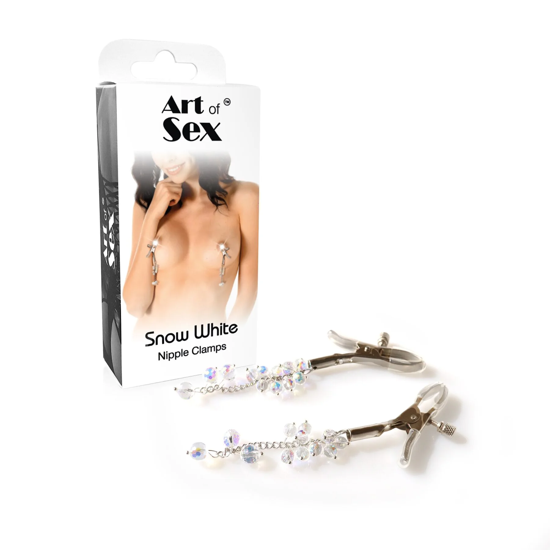 Затискачі для сосків Art of Sex Snow White 5 Затискачі для сосків Art of Sex Snow White - Зображення 3