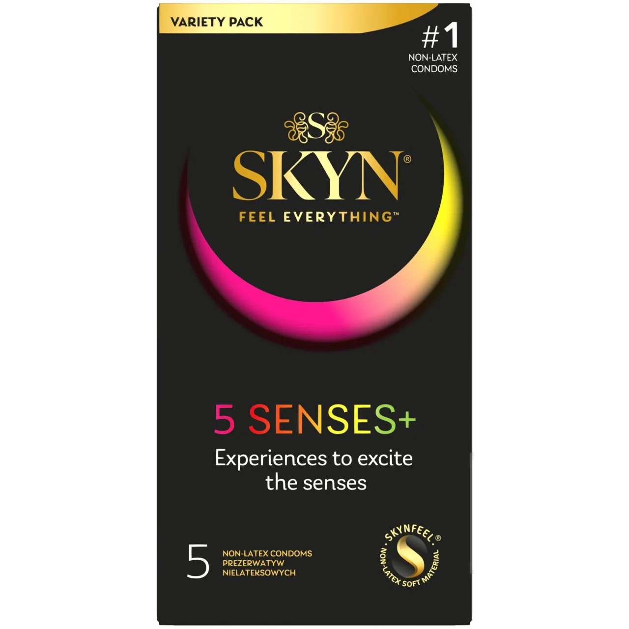 Набір презервативів SKYN 5 Senses 5 шт 3 Набір презервативів SKYN 5 Senses 5 шт